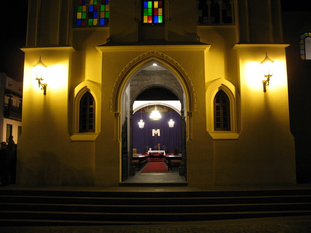 Puerta principal de la iglesia de Los Silos by davidbaso