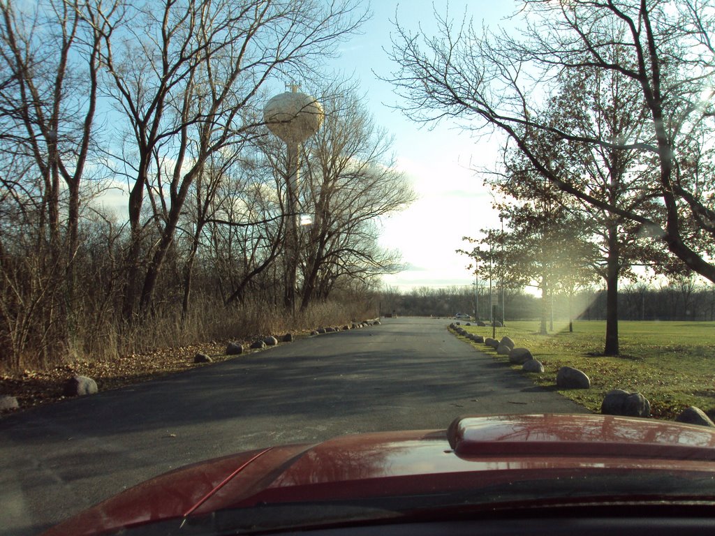 Parking lot entrance by Lasek349@aol.com