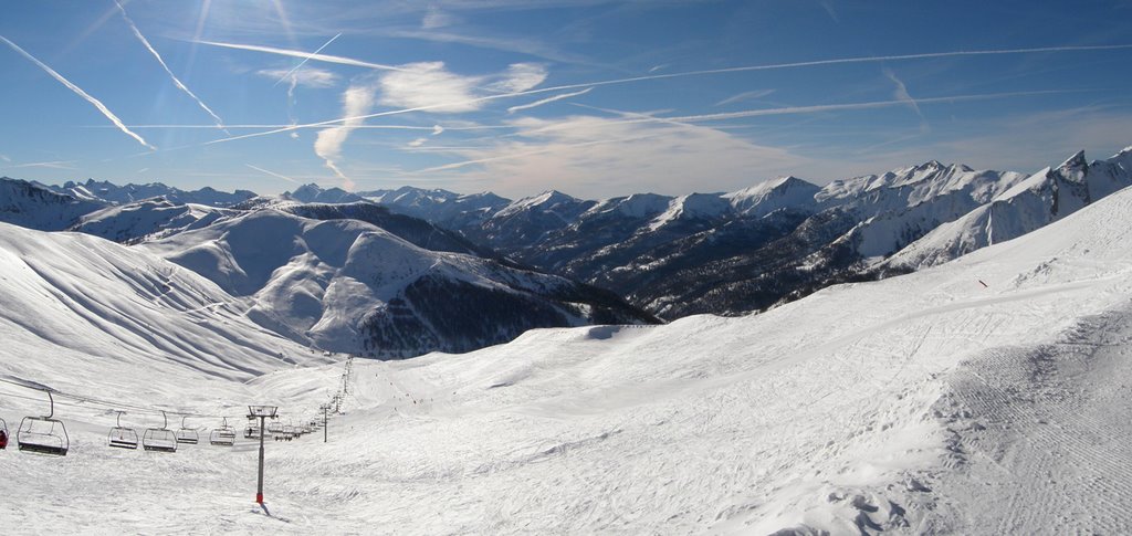 Vue depuis une piste by bloublouc