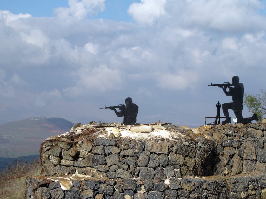 View from Bental Mountain by Einat Faibish