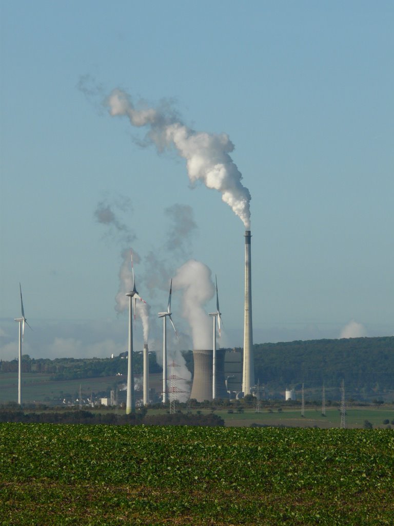 Germany_Lower Saxony_Helmstedt_Buschhaus lignite (brown coal) power station_P1090858.JPG by George Charleston