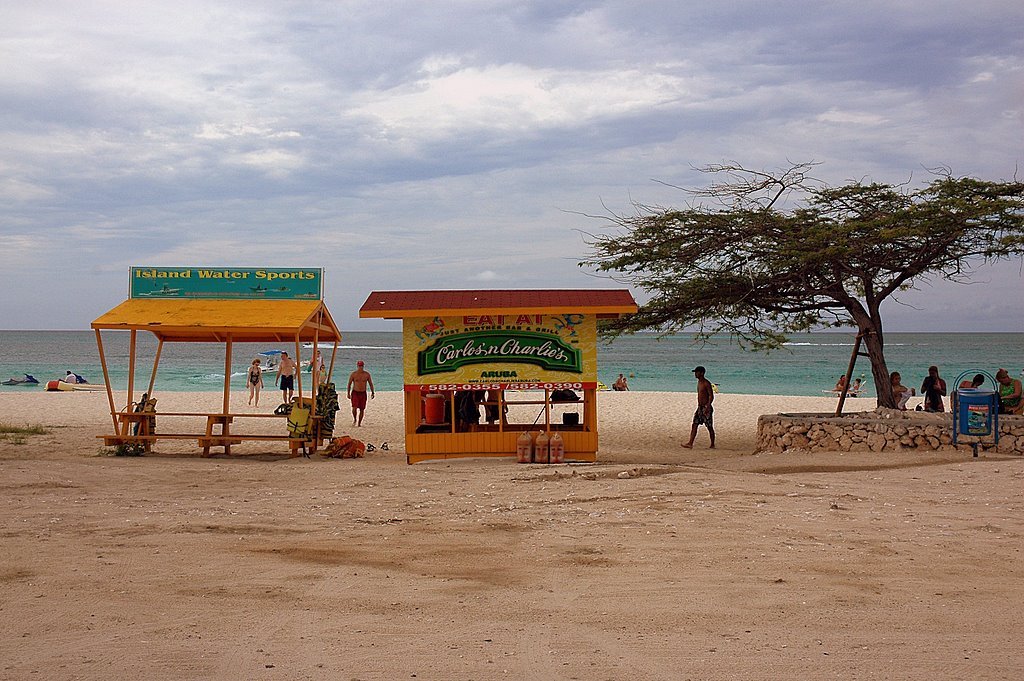 Eagle Beach, Aruba by Preston Low