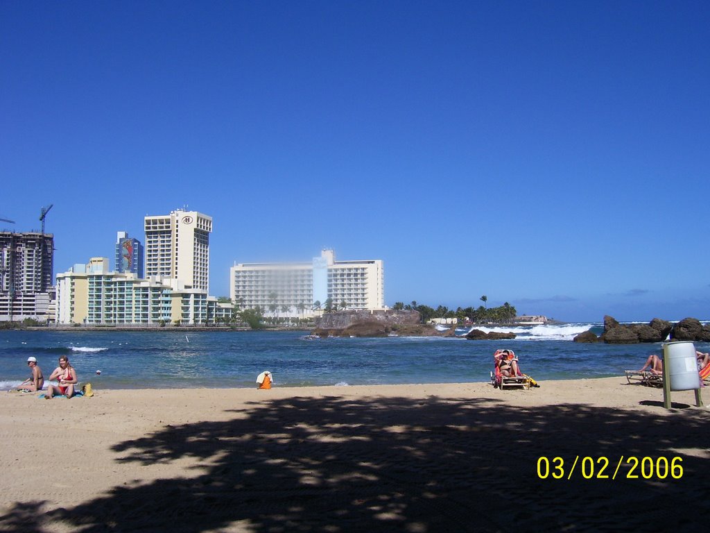 Condado beach by saborlatino