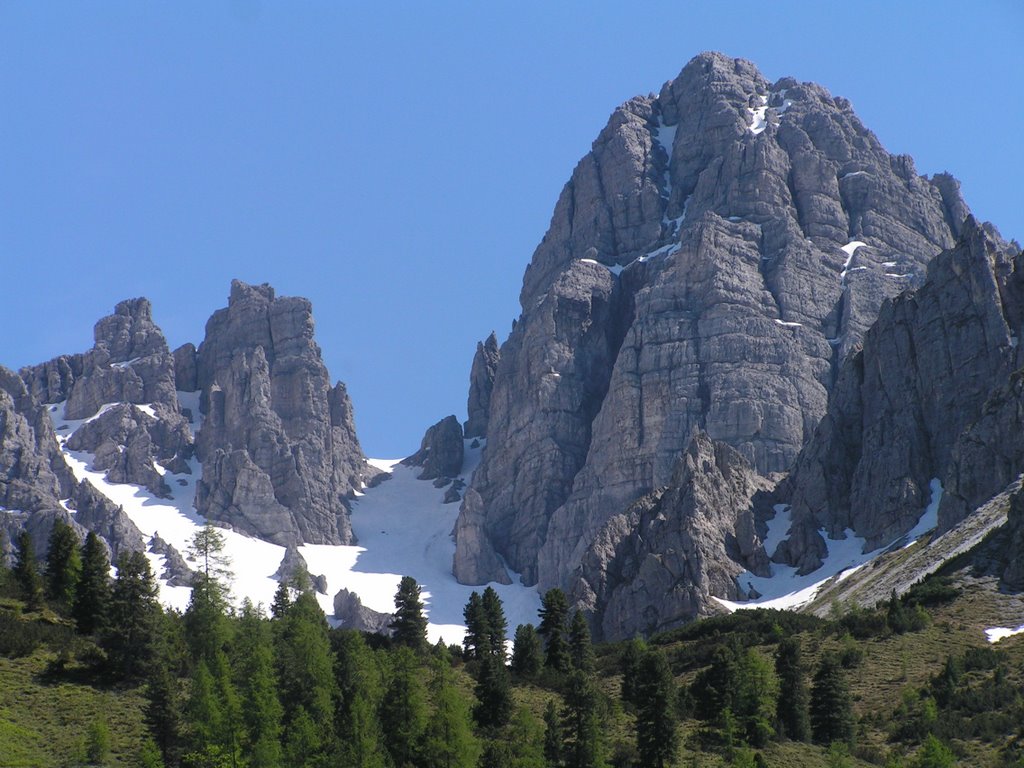 Marchreisenspitze in Springtime by Klaus Robl