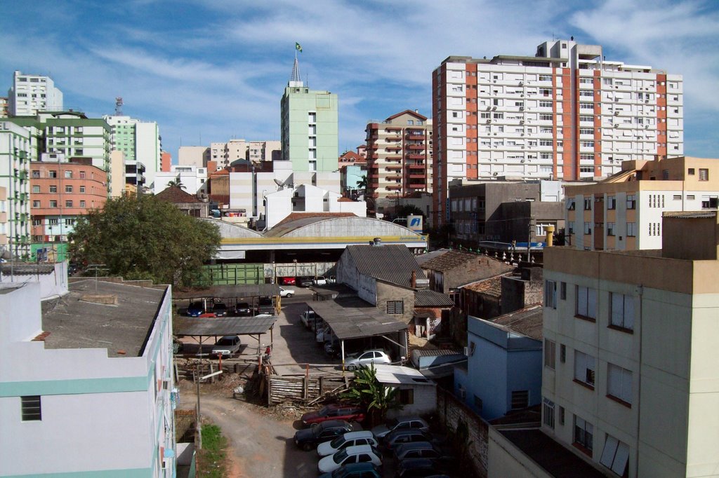 Vista Parcial Centro de Santa Maria by Jonis Lemos