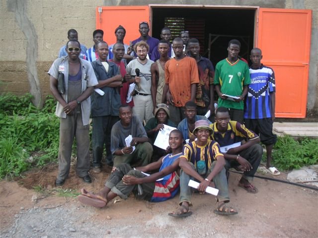 Mission de formation APEFE, avec le groupe de forgerons de Kédougou by tubalk1