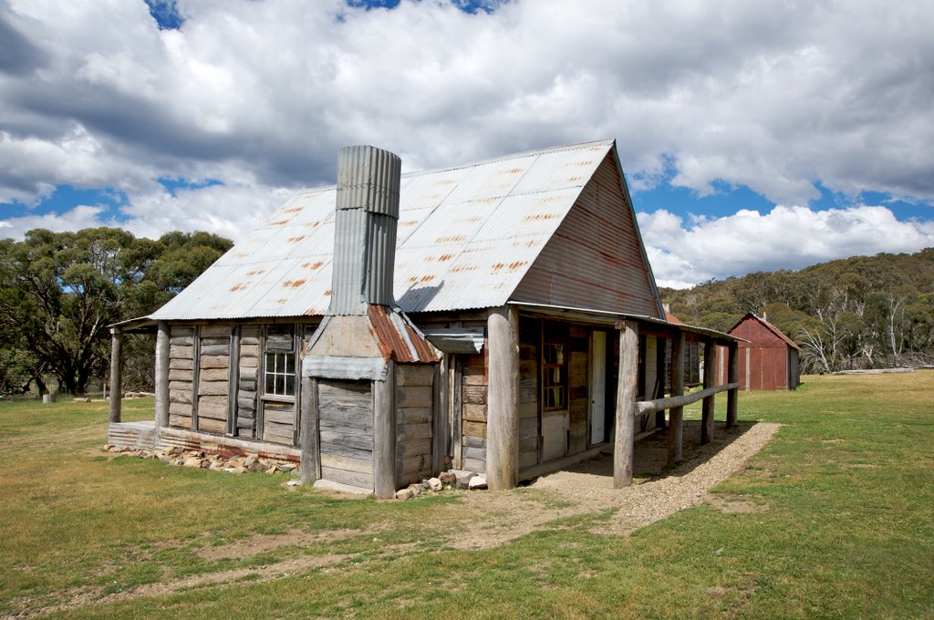 Campbell House, Coolamine Homestead, Kosciuszko National Park by James Steele