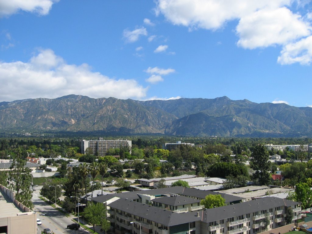 View from the Westin in Pasadena by ginafly