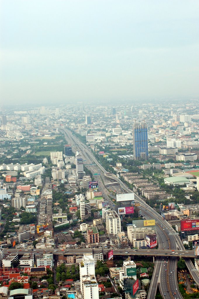 Bangkok city sky line, from Tower ( James bond film ) by schoeys