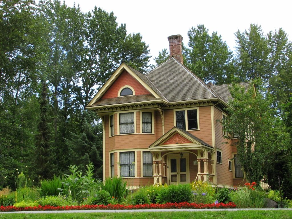 Burrvilla, built in 1906, Deas Island park by Nawitka