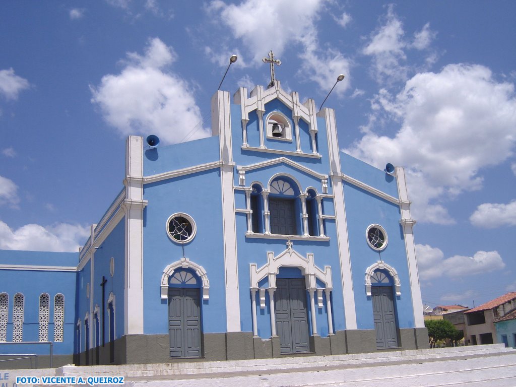 Morrinhos (CE) Matriz do Imaculado Coração de Maria by Vicente A. Queiroz