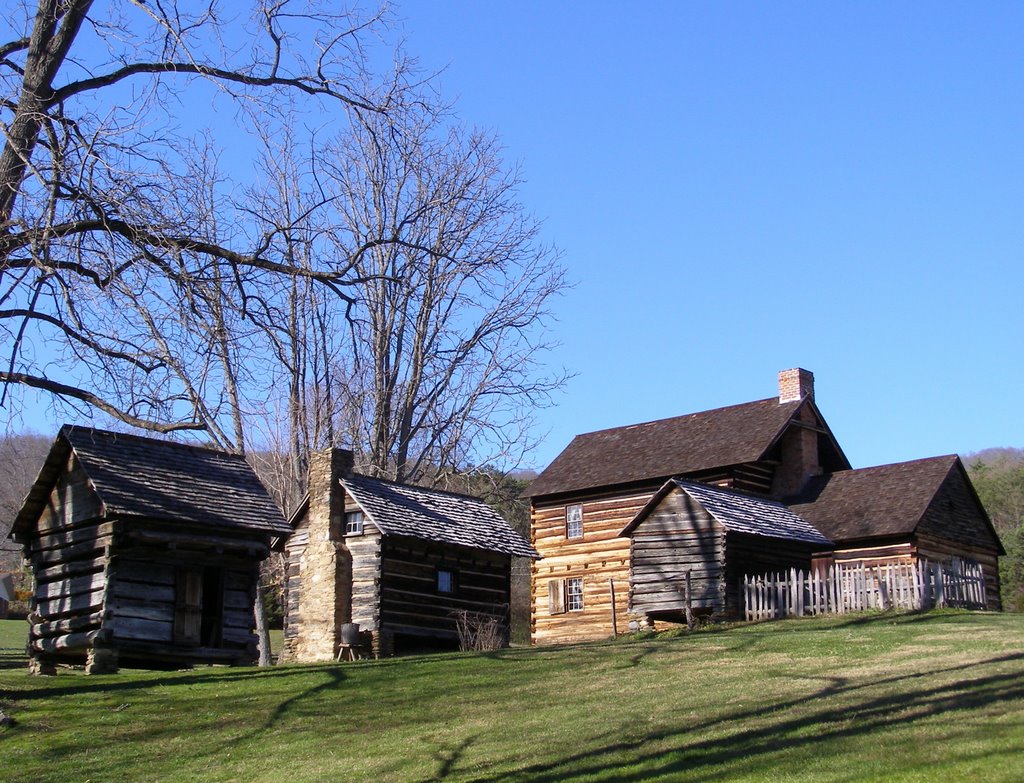 Vance Birthplace, looking north by Melinda Stuart