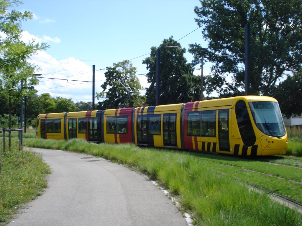 Rame Citadis 2007 'Morschwiller-le-Bas' en direction de la "Gare Centrale" by SocoA