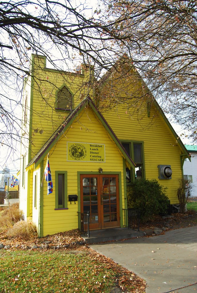 Yellow Church Cafe, Ellensburg, WA by Jim Nieland