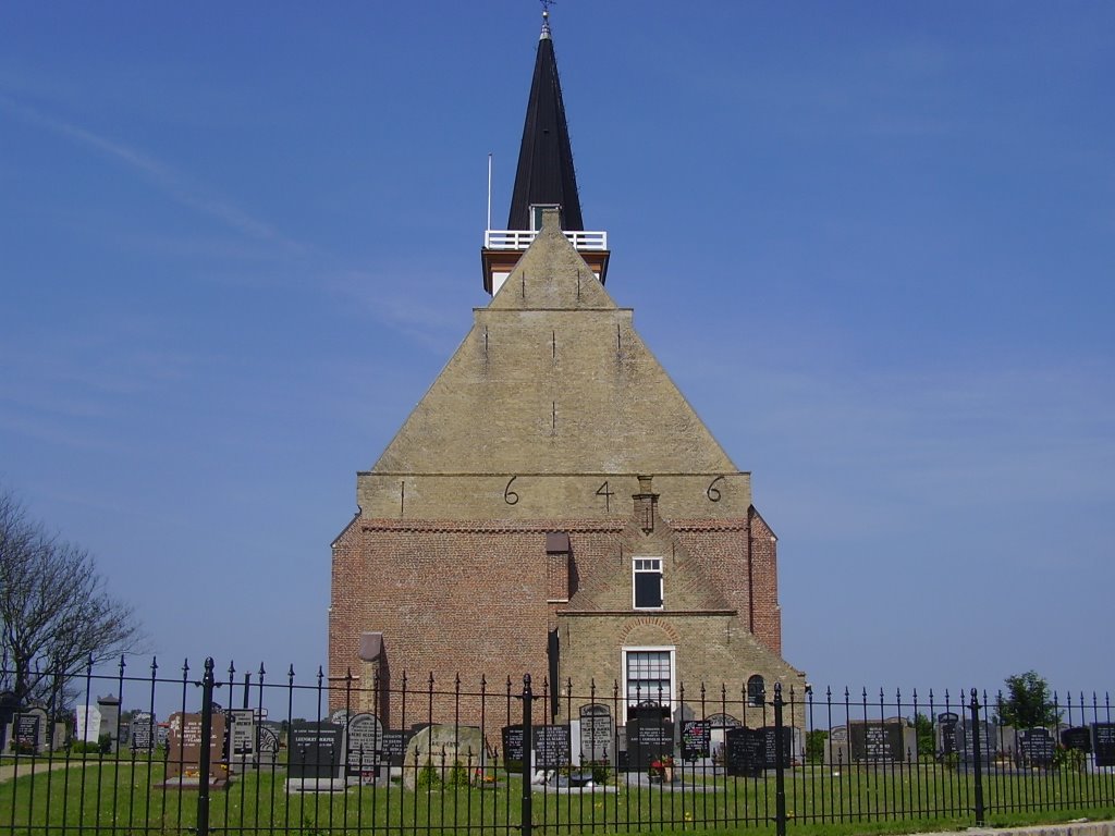 Kerk Den Hoorn Texel by Michiel Könst