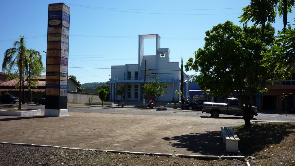 Igreja Luterana, Porto Xavier, RS by Ubirajara Buddin Cruz