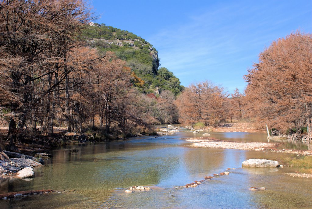 Concan, Texas, Frio River by luiscaselli