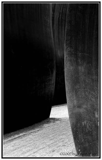 "Wake" by Richard Serra at SAM's Olympic Sculpture Park by Kevan Wiser