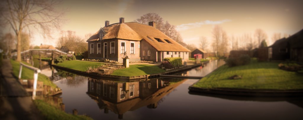 Panoramic Giethoorn by vrandobus