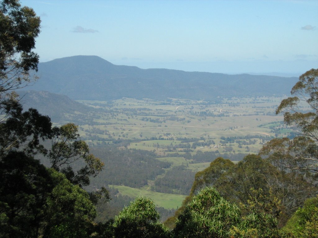 Bega valley from lookout near Bemboka, NSW by Jason Boyd