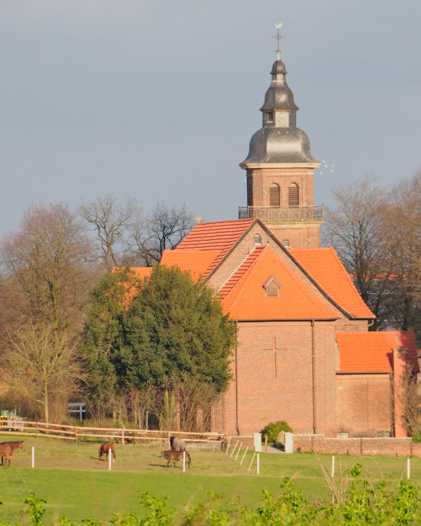 Kirche von Lavesum by Reinhard Kerkeling