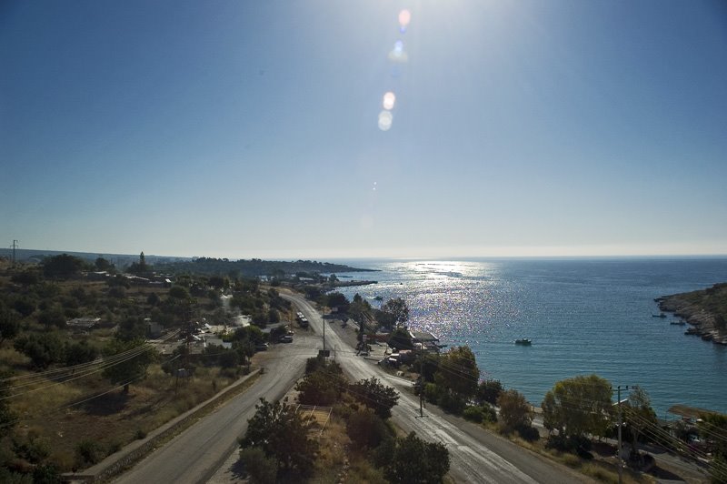 Narlikuyu from Hotel Calamie, Silifke, Mersin by Seref Halicioglu