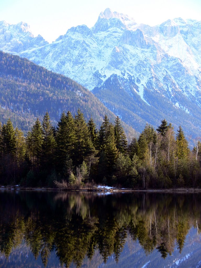 Spiegelungen am krüner stausee 07 by hanzig