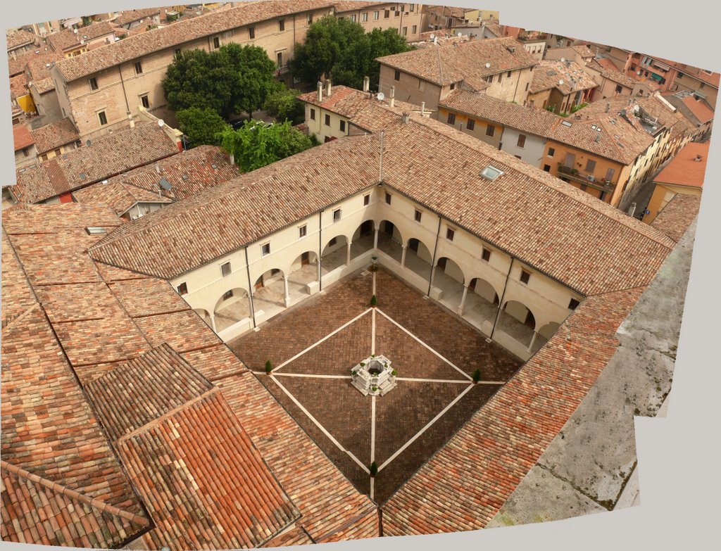 Chiostro Basilica San Paterniano by oscarfoxtrot