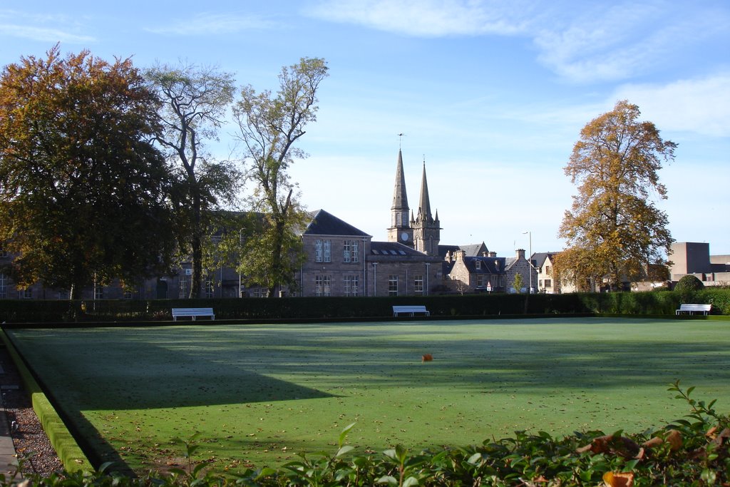 Bowling Green, Grant Park, Forres. by dell boy