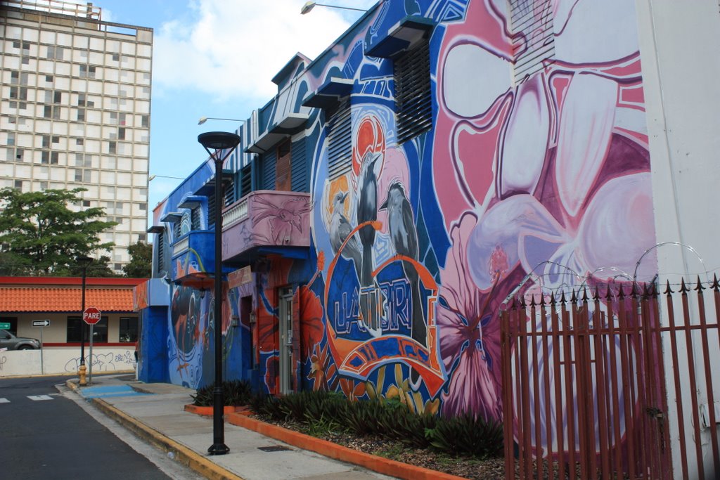 GRAFFITTY, RIO PIEDRAS, PUERTO RICO by William Vazquez