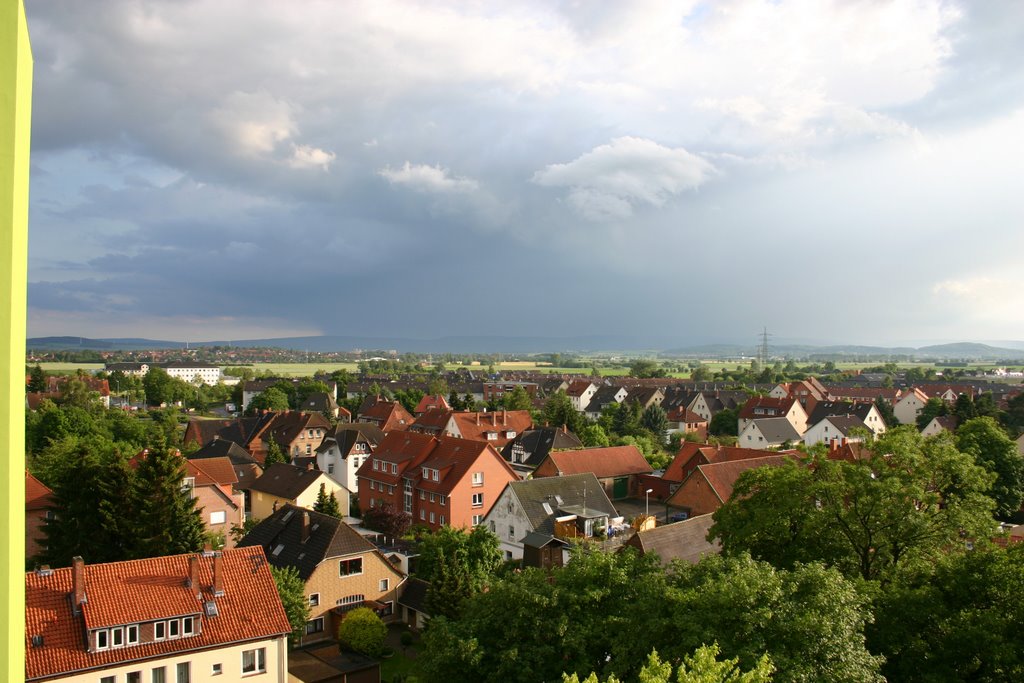 Aussicht auf Deister nach dem Regen by Viktor Isaak