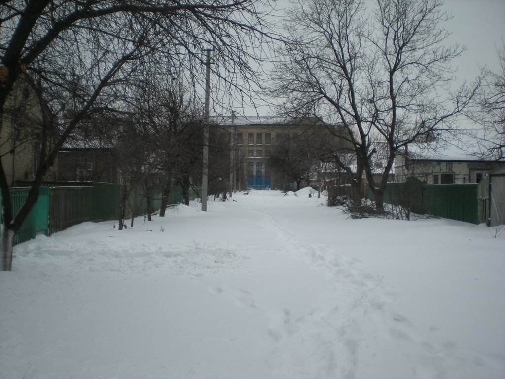 Зима на Аптечной улице. (Декабрь 2009г.) Winter on Aptecna st. (December 2009.) by UR3QMQ