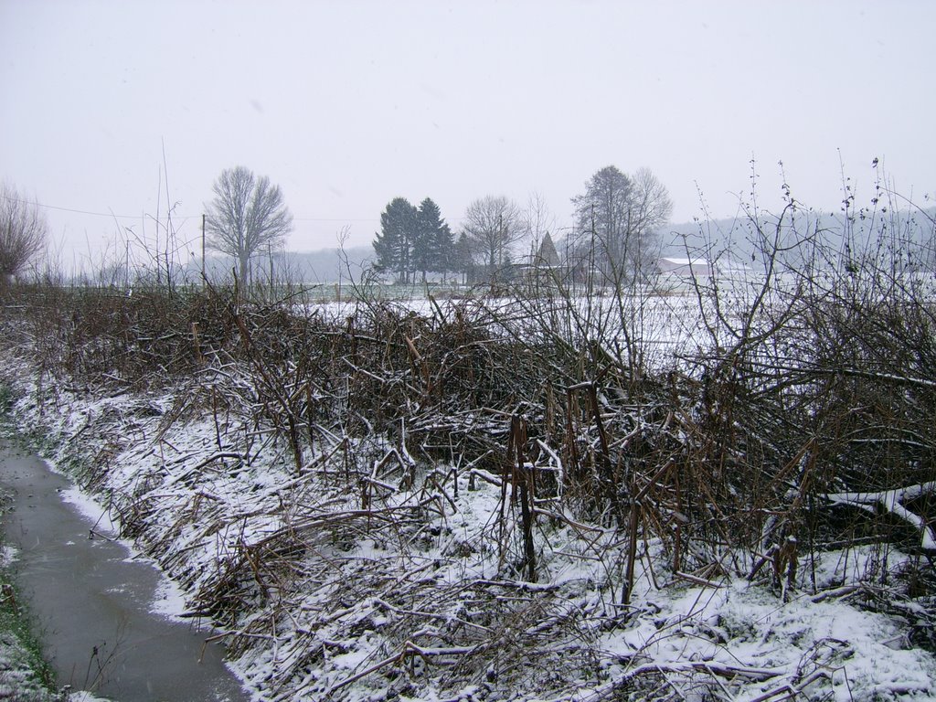 Feldweg mit Graben by C. Rüger