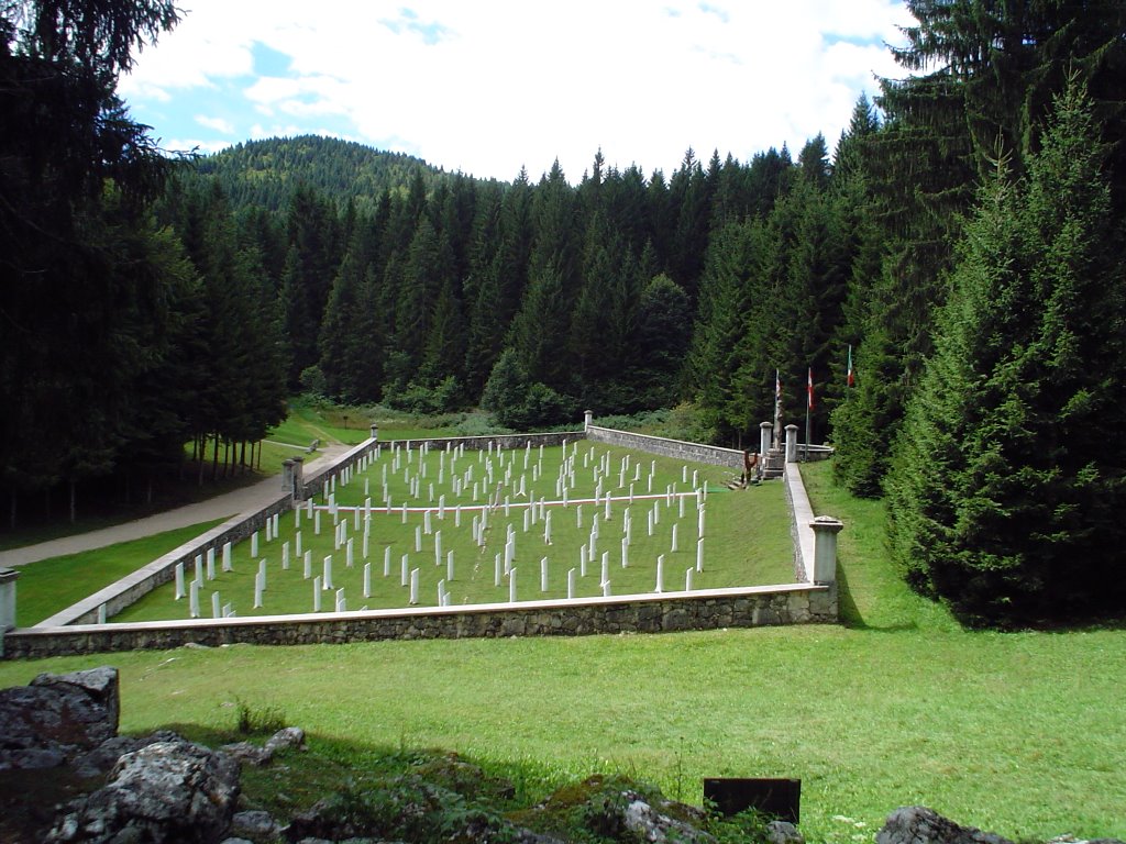 Cesuna - Val Magnaboschi - Italian First World War Cemetery by Antonio Cappa