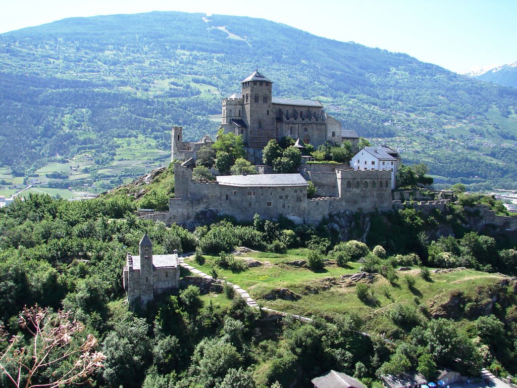 Basilique de Valère, Sion by pack_mule