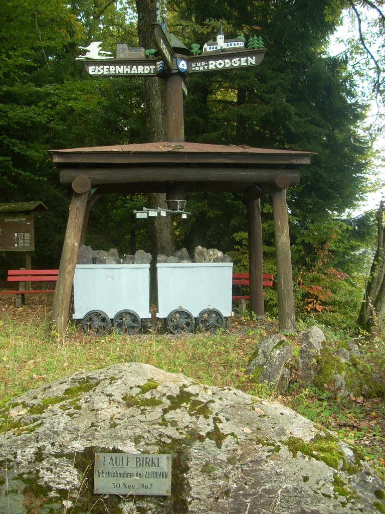 Schönes Denkmal der Berbauzeit auf der Eisernhardt by 63098MGH