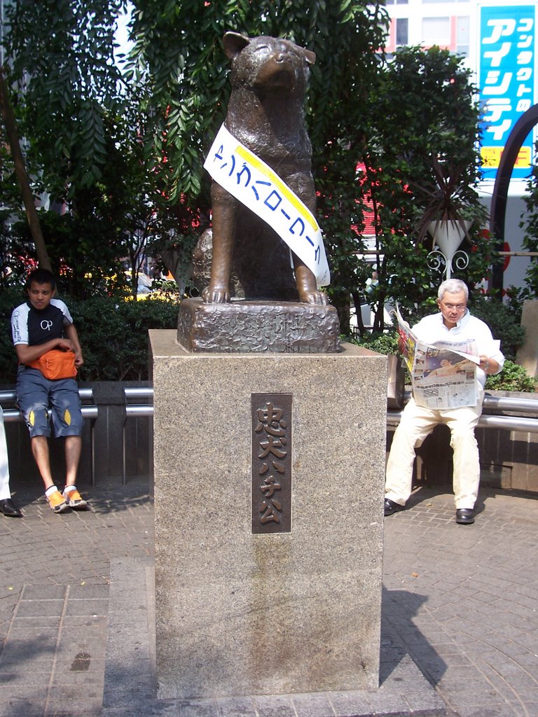 Tokyo Hachiko-Shibuya by Macchan