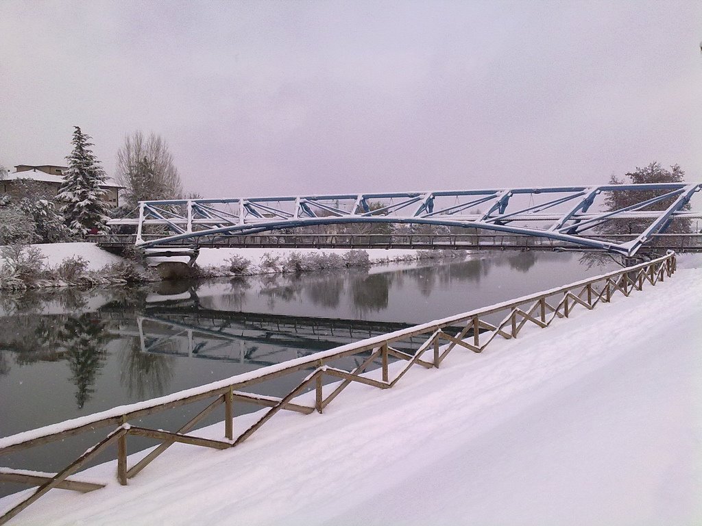 Via guizza,bassanello,padova,neve by Tishad Tamhid