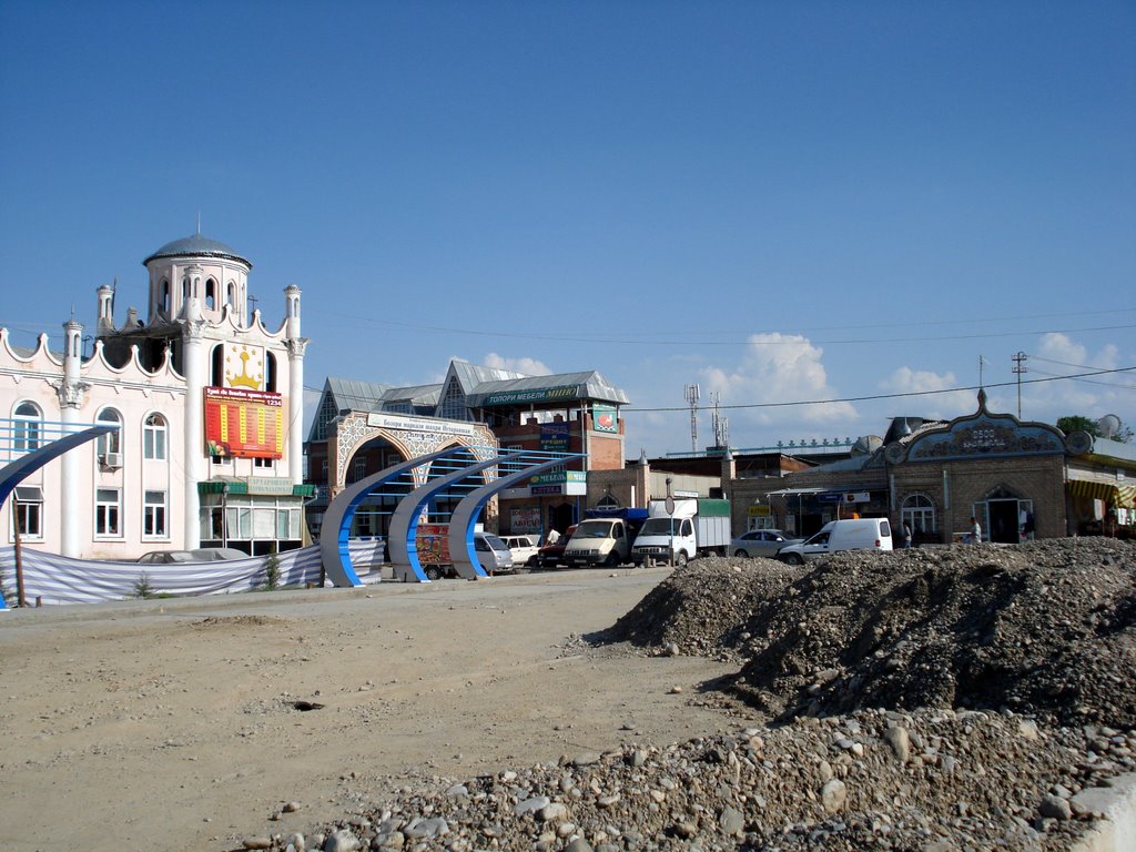 Rebuilding Istaravshan Bazaar by gundomar