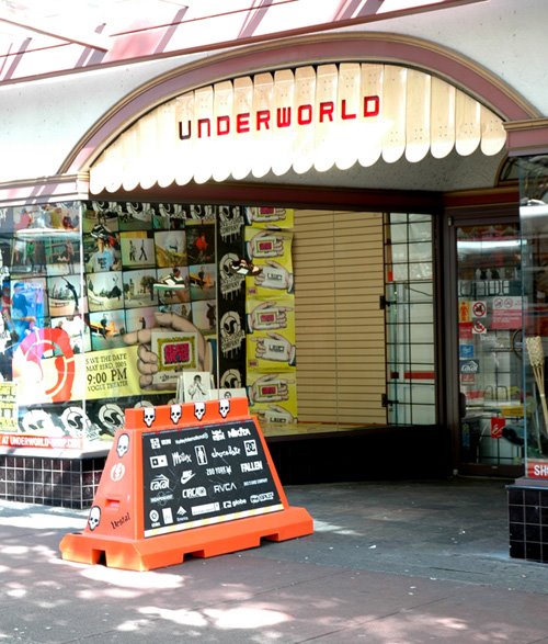 Underworld Skateboard Shop by jarv7