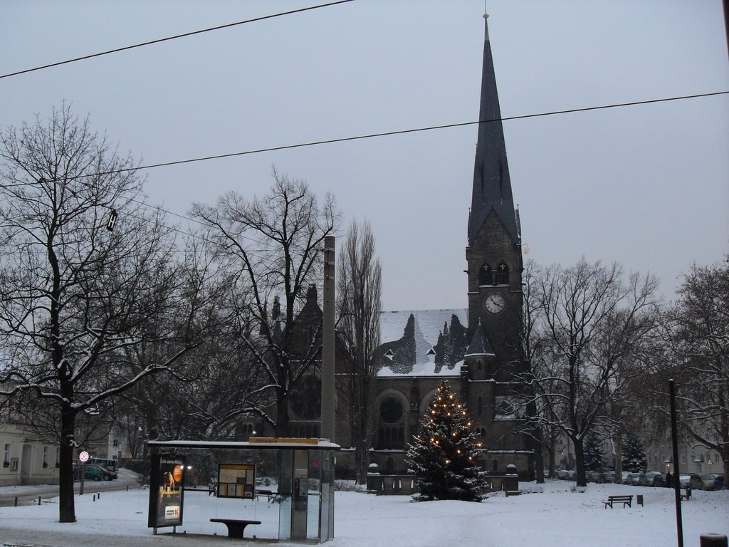 Kirche in Altleuben im Schnee by Kampfmops1976