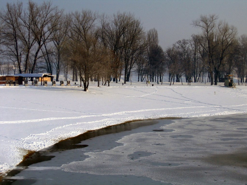 Snowy Zagreb 18 by Miroslav Komar