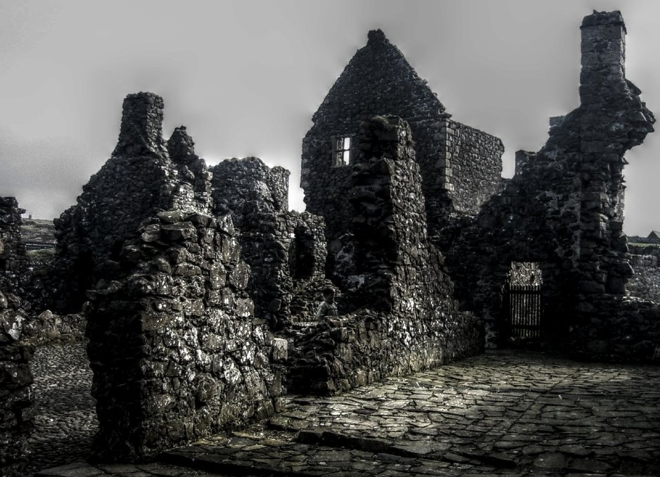 Northern Ireland, Dunluce Castle (HDR) by Michael Morenz