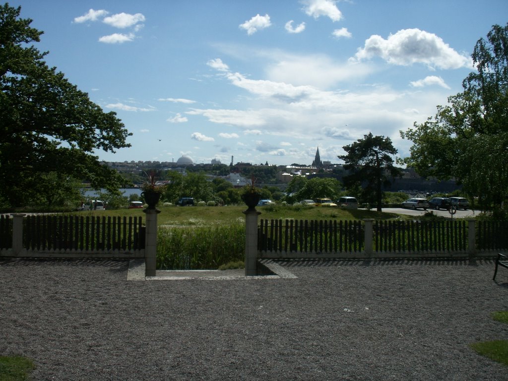 Skansen, view on Södermalm. by c.s.