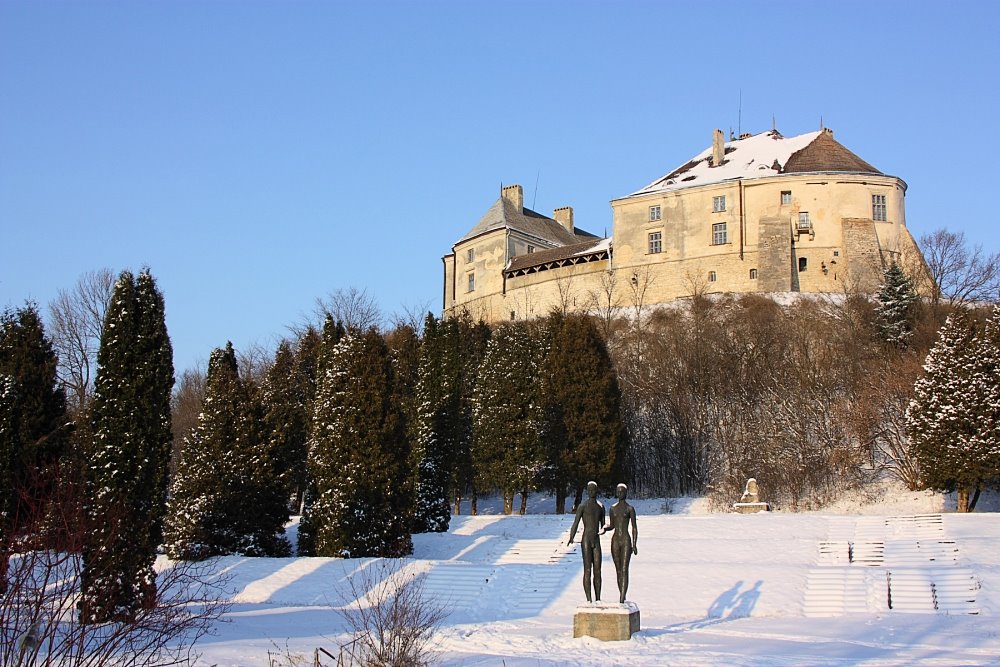 Олеський замок . Olesko castle (winter)_7 by Oleh Kindiy