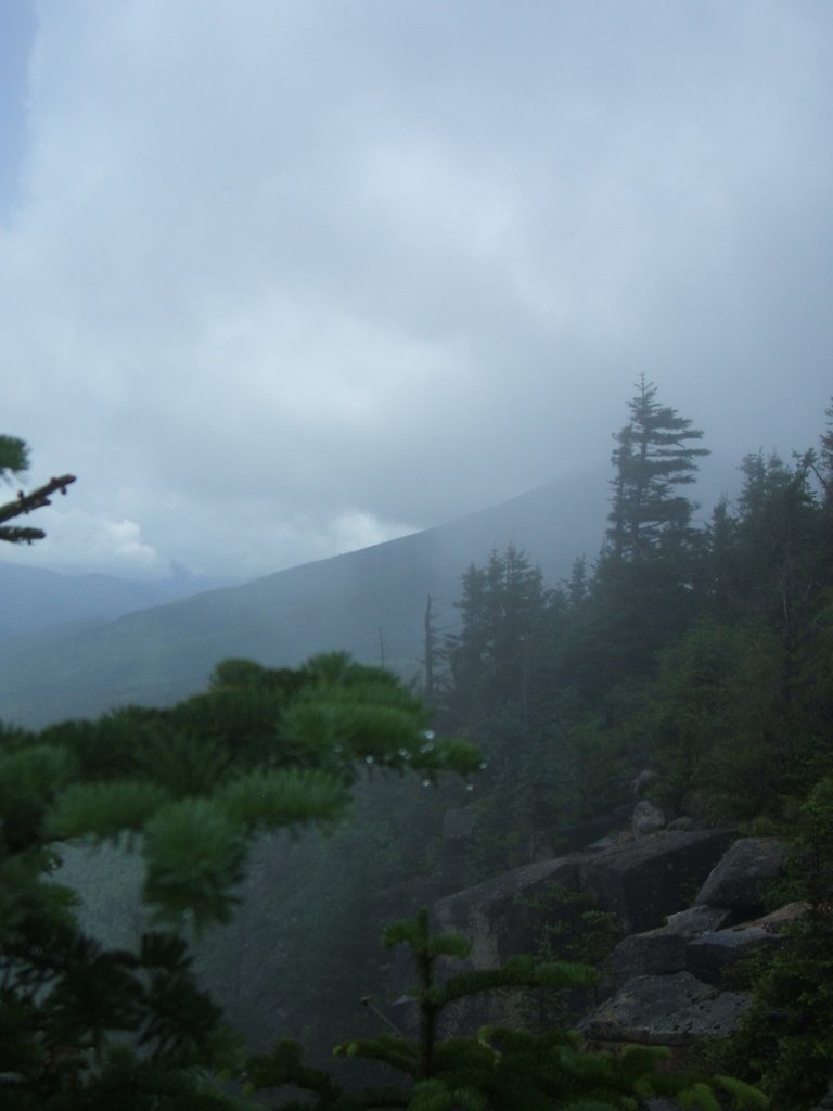 Foggy Ridge along Zeacliff Summit by lukelbd