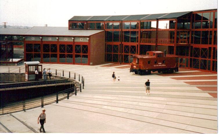 Roundhouse, Steamtown Nat. Historic Site, Scranton, Pennsylvania by htabor