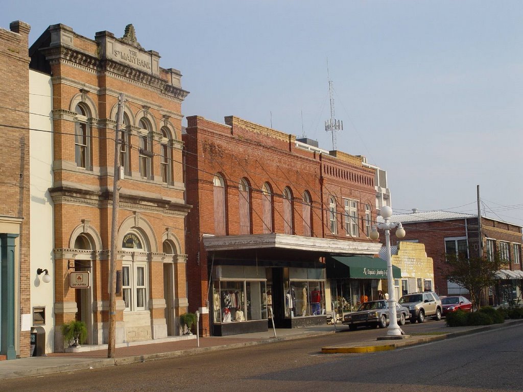 Franklin, Louisiana - Main Street by bfgb