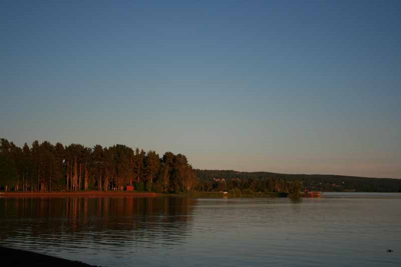 Lake Orsa from Orsa by Badi71