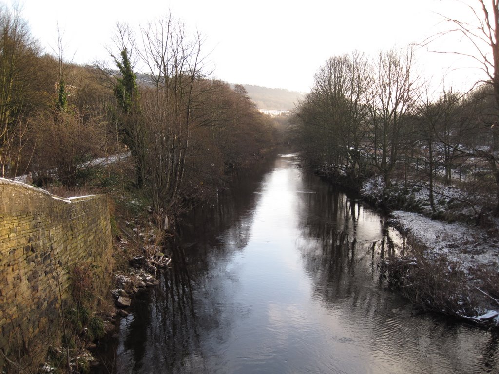 Calder Canal, Fall Lane, Sowerby Bridge by alastairwallace